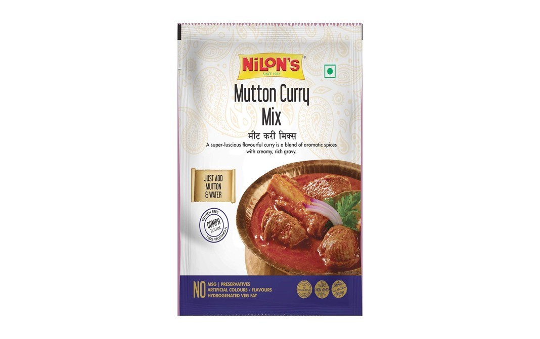 Nilon's Mutton Curry Mix    Pack  80 grams